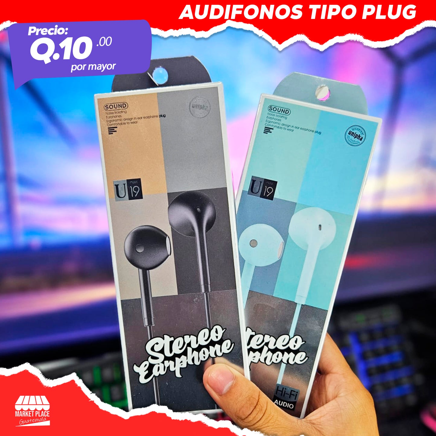 Audifonos Plug