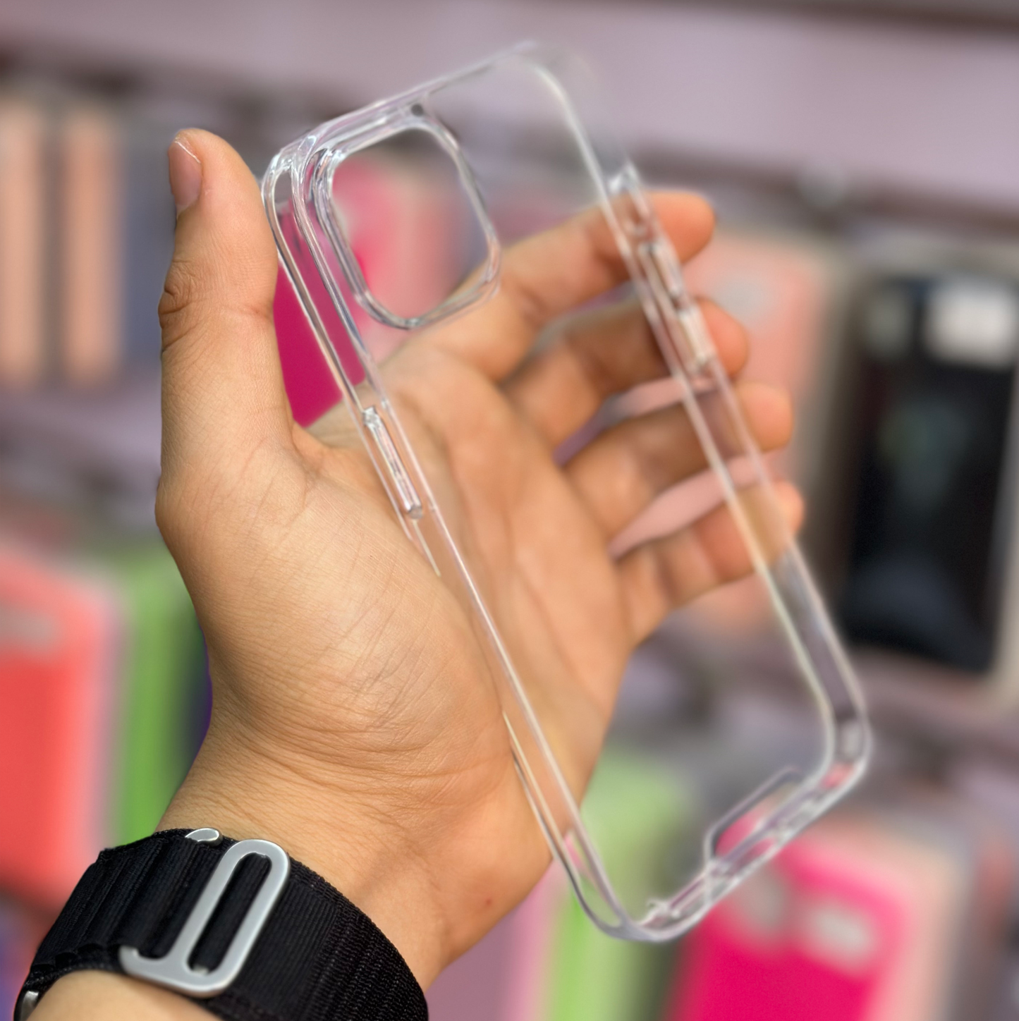 Space Estuche Transparente para IPHONE