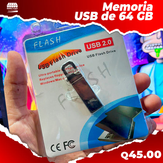 Memoria USB de 64 GB