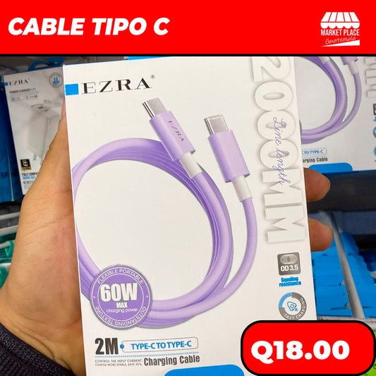 Cables tipo C Marca EZRA