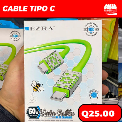 Cables tipo C Marca EZRA