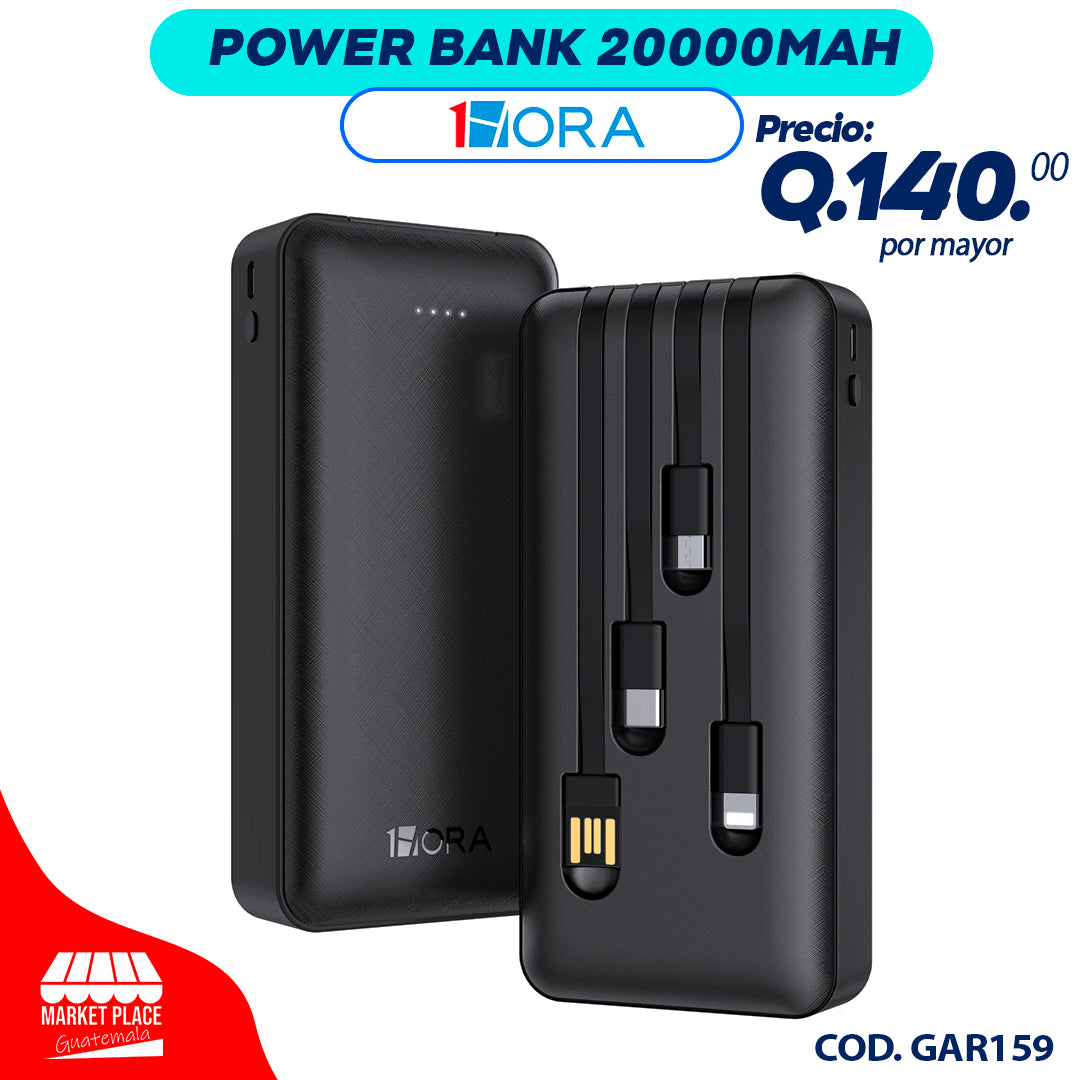 Power Bank 20000mAh GAR159