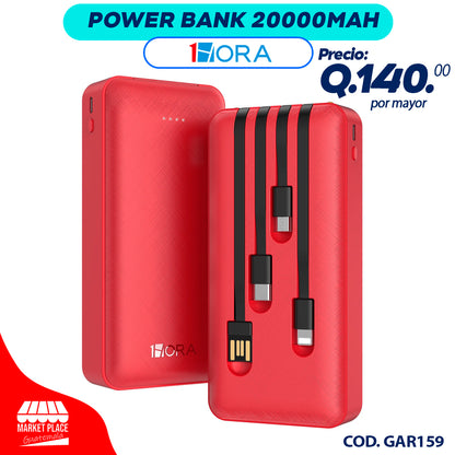 Power Bank 20000mAh GAR159