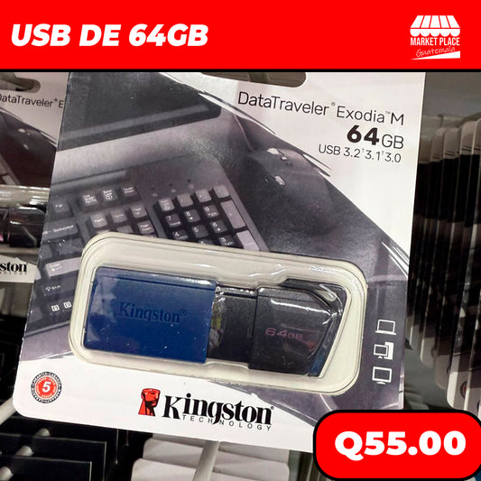 Memoria USB de 64 GB