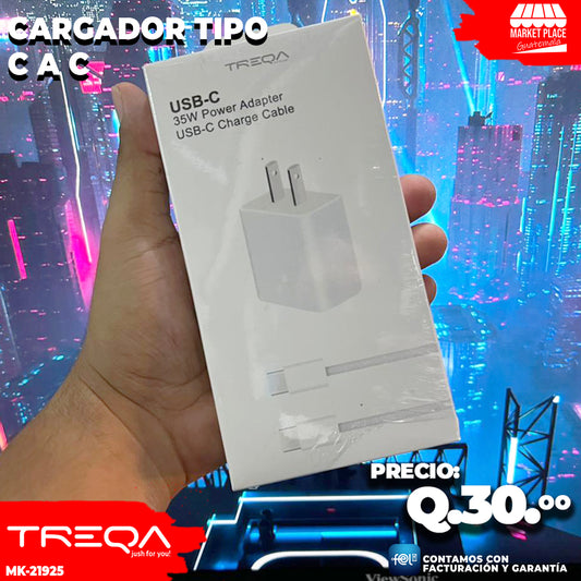 Cargador Tipo C a C de 35 Watts