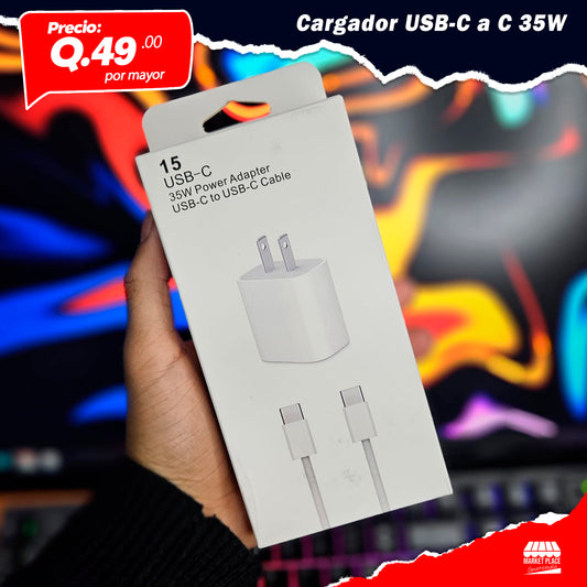 Cargador de 35 watts Usb-C