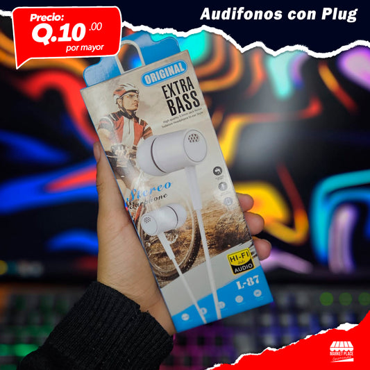 Audifonos Con Plug