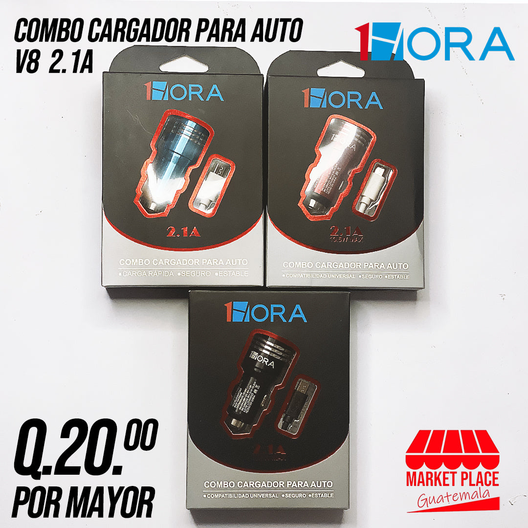 Combo cargador para carro