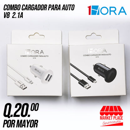 Combo cargador para carro