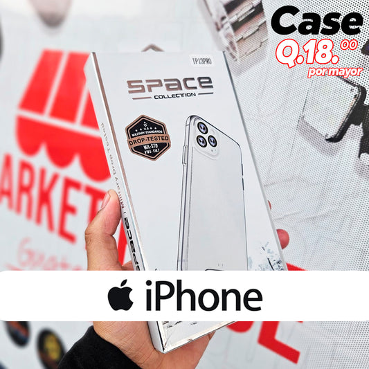 Space Estuche Transparente para IPHONE