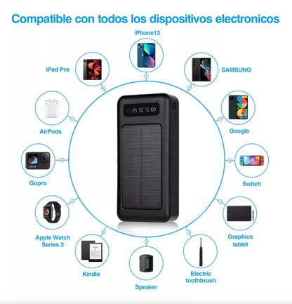 Power Bank Solar 10000 mah