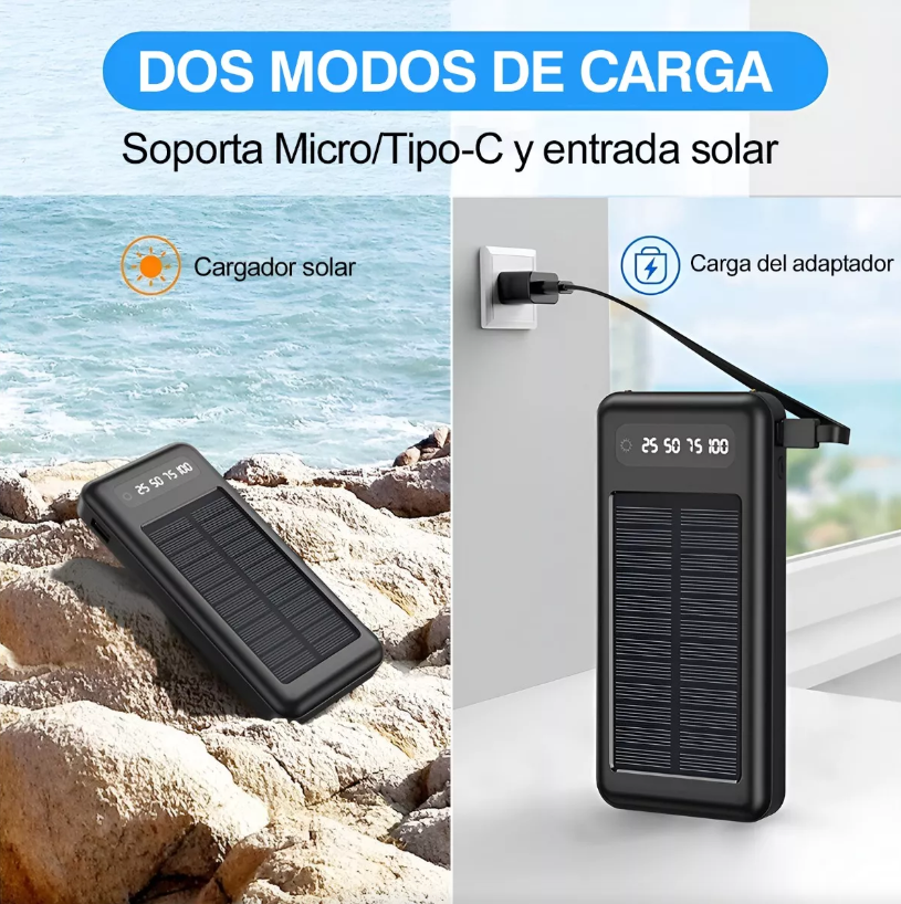 Power Bank Solar 10000 mah